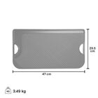 Grande plaque-grille réversible